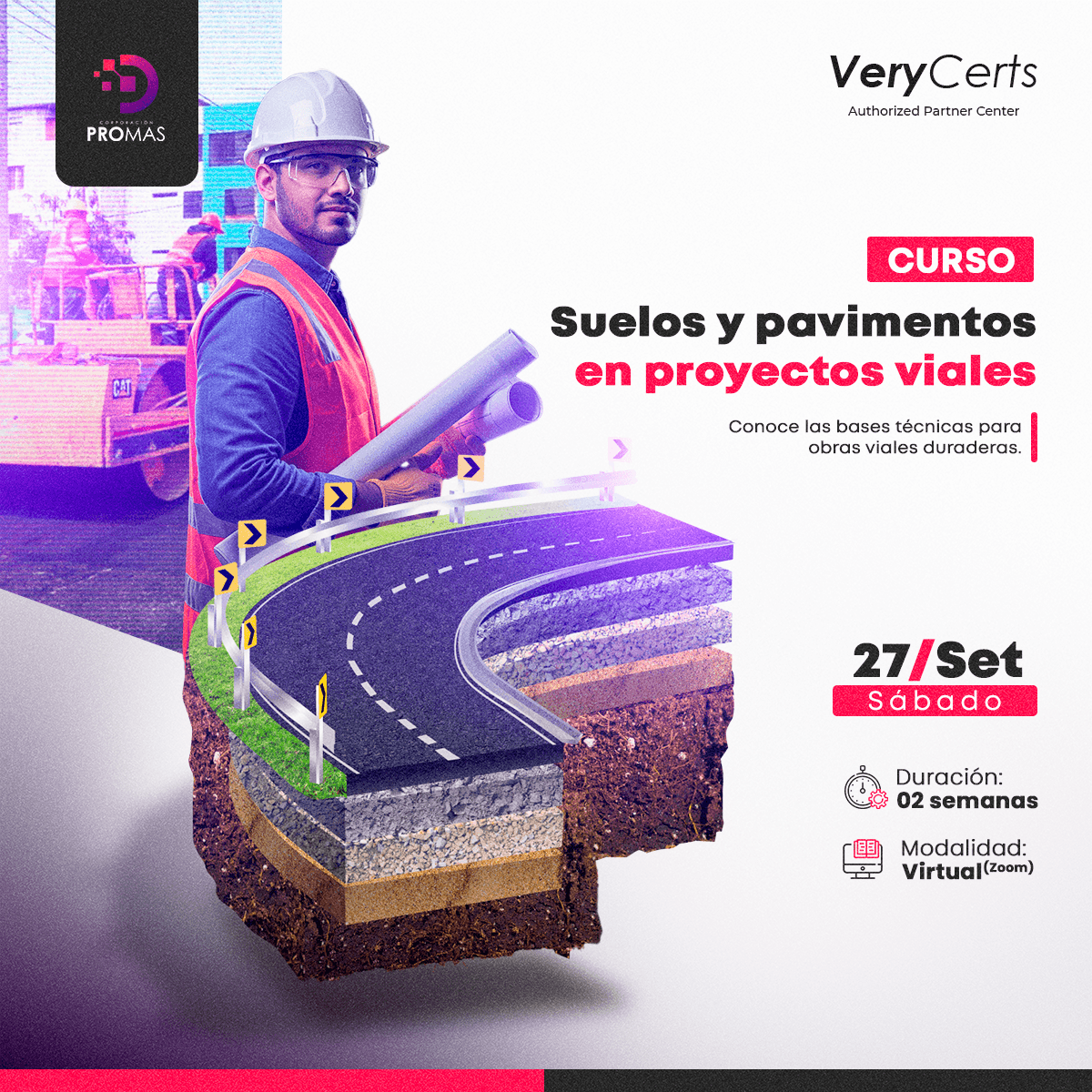 Suelos y pavimentos en proyectos viales