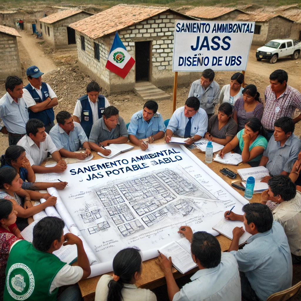 Saneamiento ambiental, JASS y Diseño de UBS